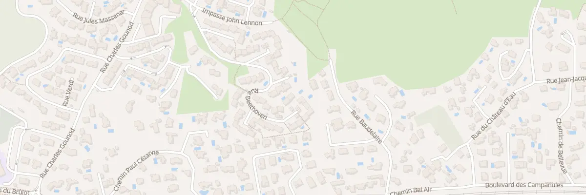 Plan du 67 Rue Beethoven à Sausset-les-Pins
