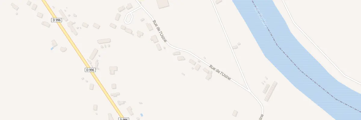 Plan du 13B Rue de l’Usine à Pouilly-sur-Saône