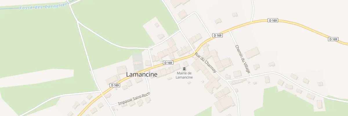 Plan du 8 Rue de la Tournelle à Lamancine