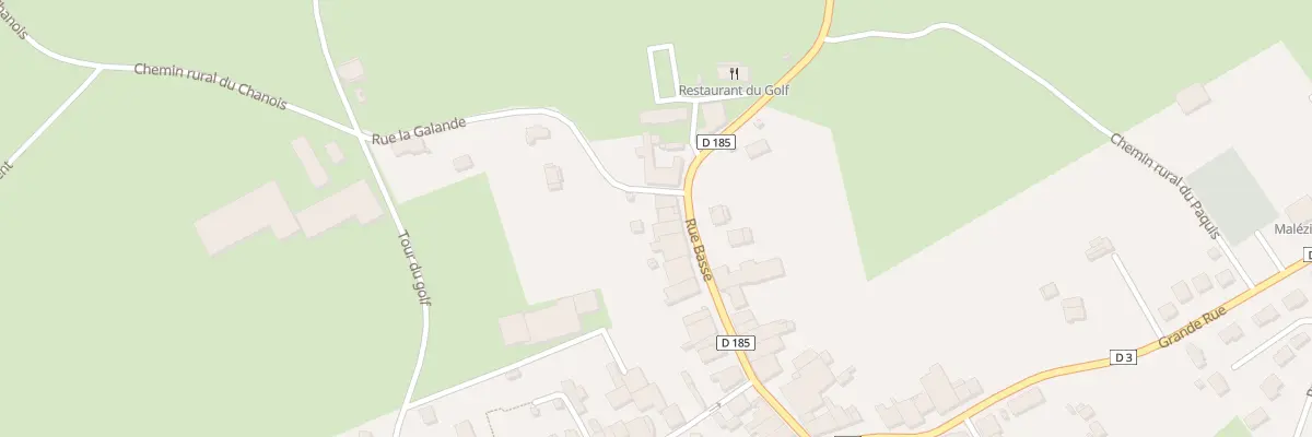 Plan du 30 Rue Basse à Combles-en-Barrois