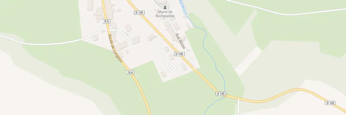 Plan du 3 Lot du Val d’Aujon à Rochetaillée