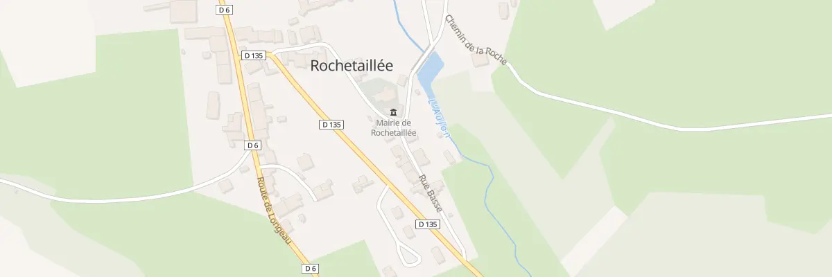 Plan du 1 Rue Basse à Rochetaillée