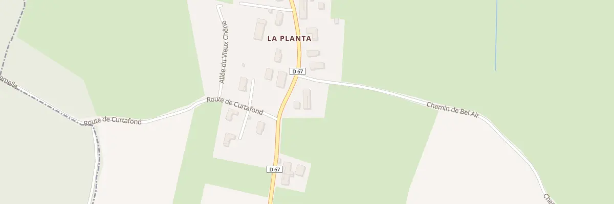 Plan du 12 Che de Bel Air à Saint-Martin-le-Châtel