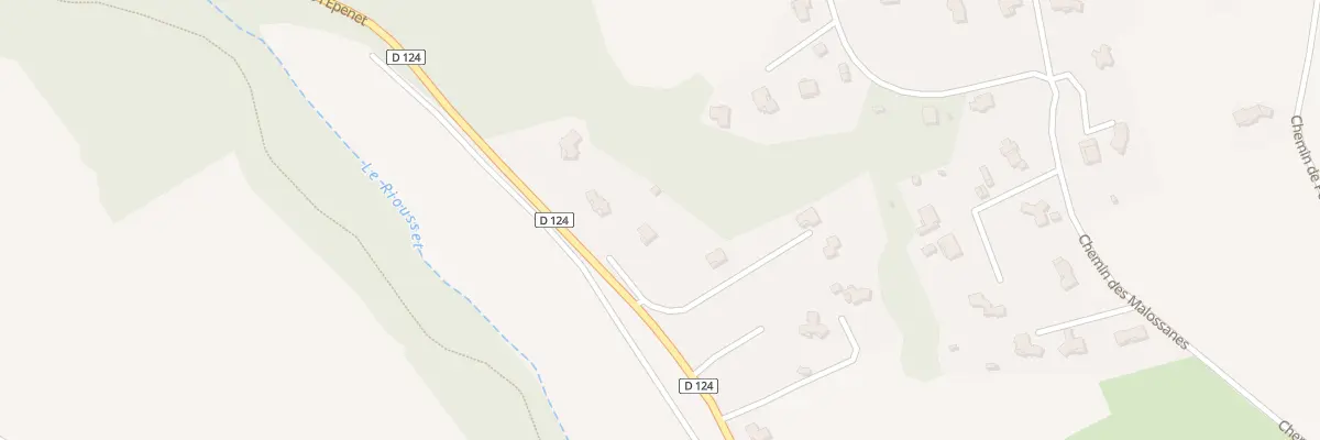 Plan du 2165 Rte de l’Epenet à Chatuzange-le-Goubet