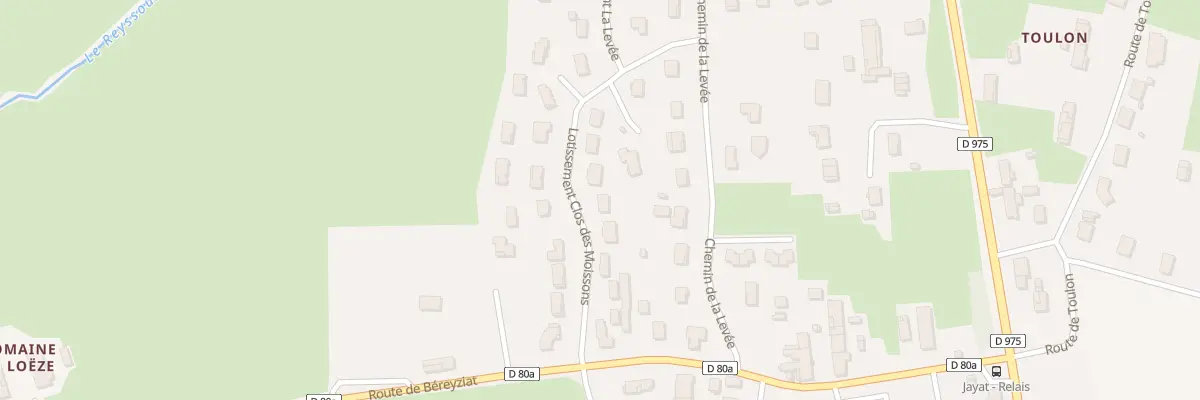Plan du 3 Lot Clos des Moissons à Jayat