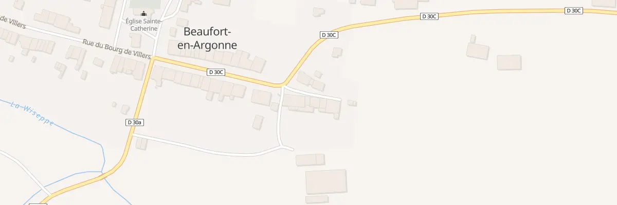 Plan du 4 Imp la Perinette à Beaufort-en-Argonne