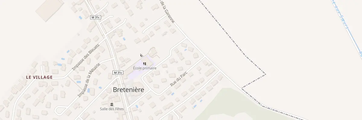 Plan du 4 Rue des Champs à Bretenière