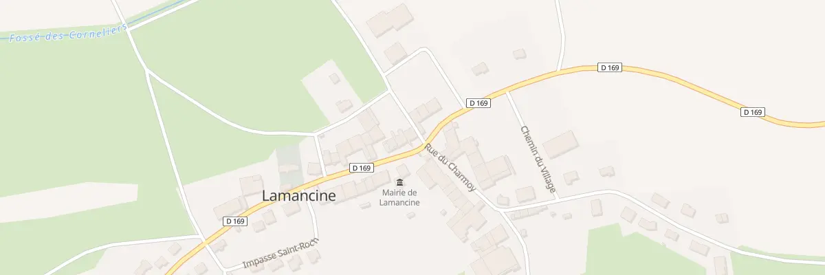 Plan du 2 Rue de la Tournelle à Lamancine