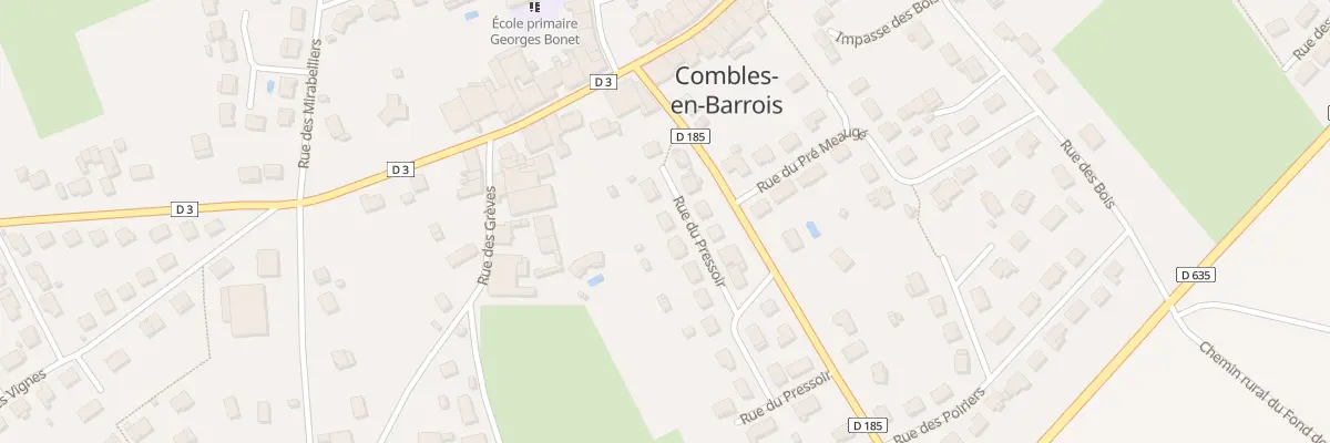Plan du 18 Rue du Pressoir à Combles-en-Barrois