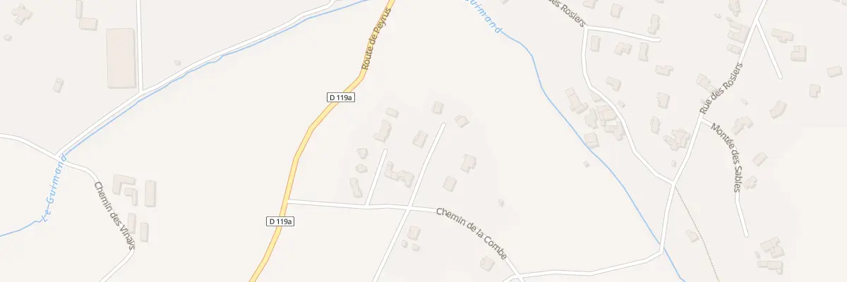 Plan du 65 Imp des Chataigniers à Saint-Vincent-la-Commanderie