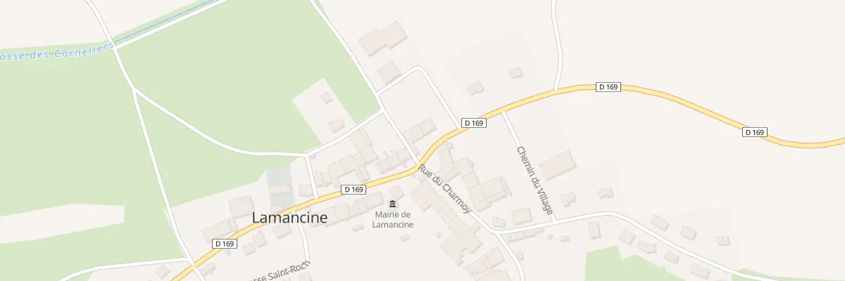 Plan du 8 Rue du Poirier à Lamancine