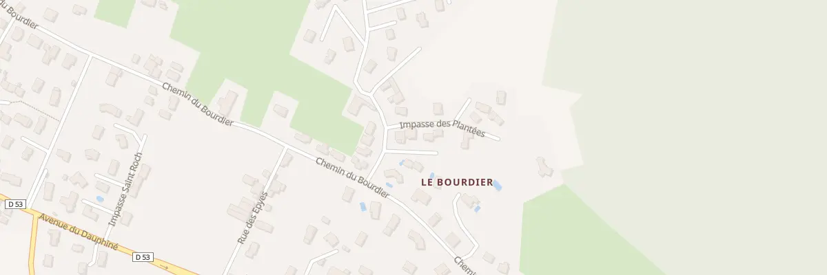 Plan du 25 Imp de la Serpollière à Charantonnay