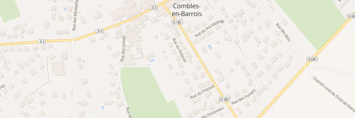 Plan du 14 Rue du Pressoir à Combles-en-Barrois