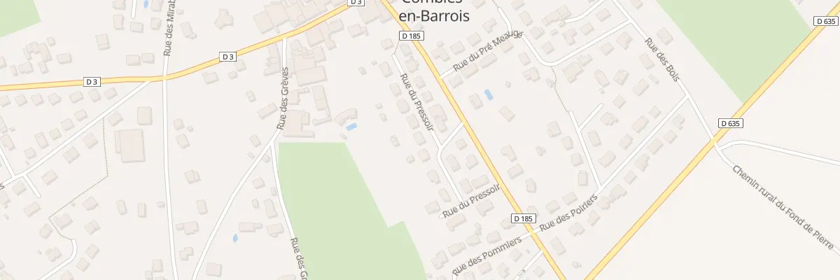 Plan du 12 Rue du Pressoir à Combles-en-Barrois