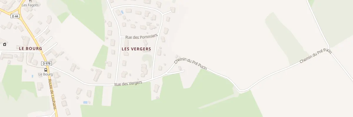 Plan du 70 Chem du Pré-Pucin à Montret