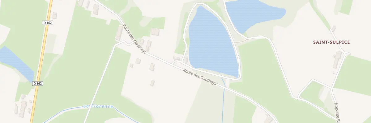 Plan du 40 Rte des Gautheys à Diconne