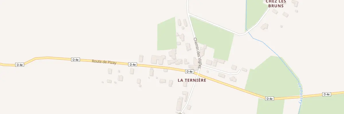 Plan du 670 Rte de Pizay à Faramans