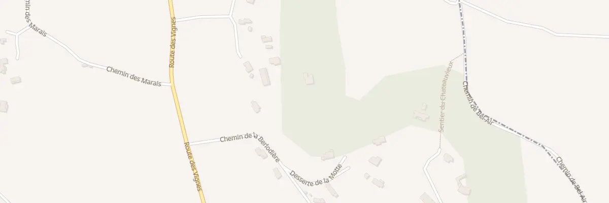 Plan du 5095 Le Chatelard à Triors