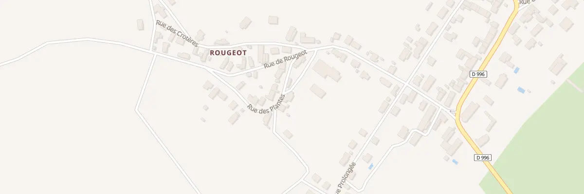 Plan du 1 Rue des Plantes à Pouilly-sur-Saône