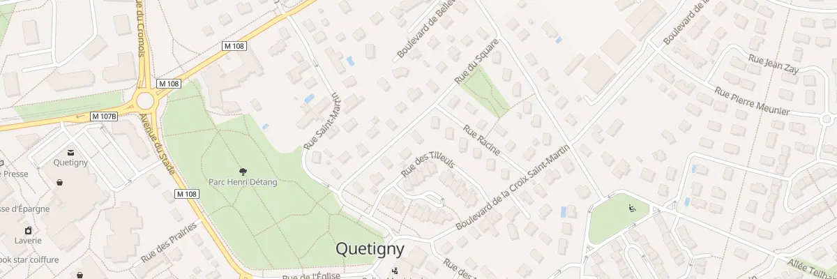 Plan du 10 Rue du Square à Quetigny