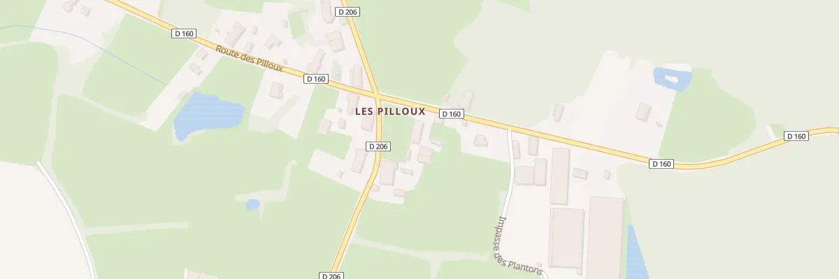 Plan du 10 Rte des Pilloux à Savigny-sur-Seille