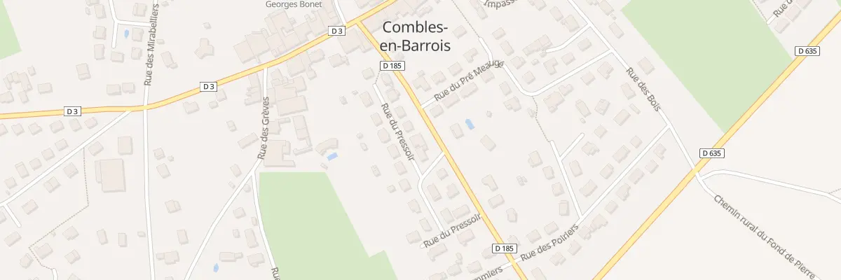 Plan du 9 Rue du Pressoir à Combles-en-Barrois