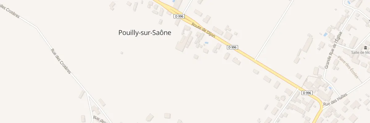 Plan du 19 Rte de Dijon à Pouilly-sur-Saône