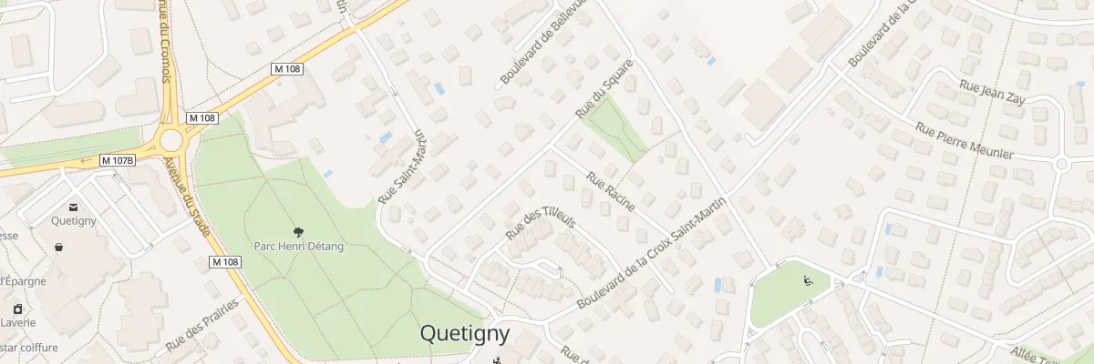 Plan du 2 Rue Racine à Quetigny