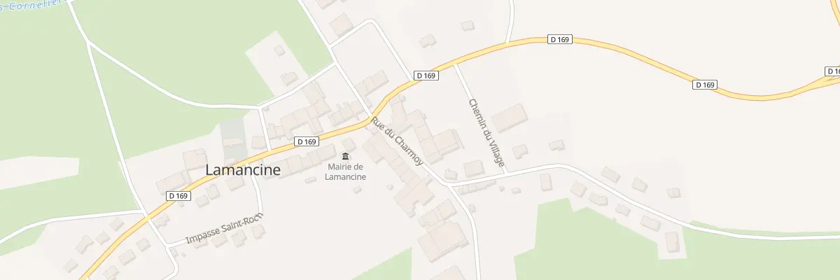 Plan du 16 Rue du Charmoy à Lamancine