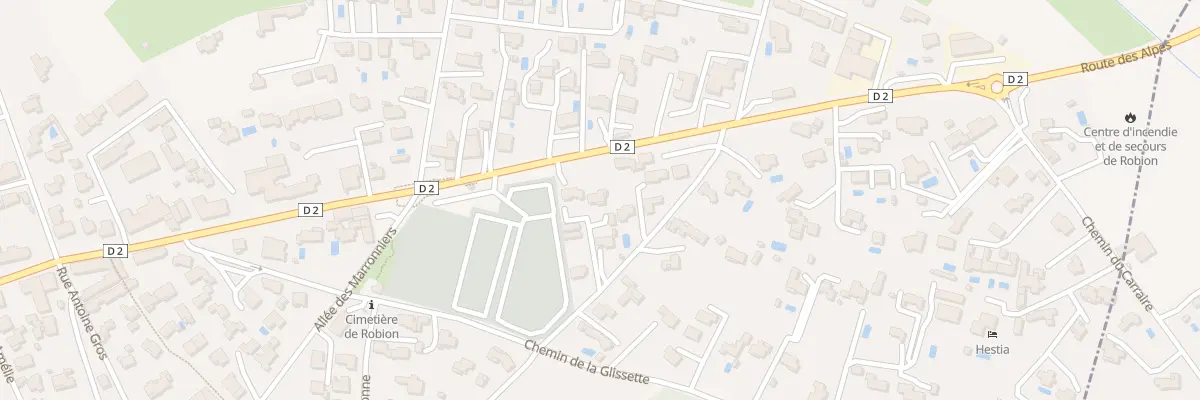 Plan du 6174 Rue Guy Valayant à Robion