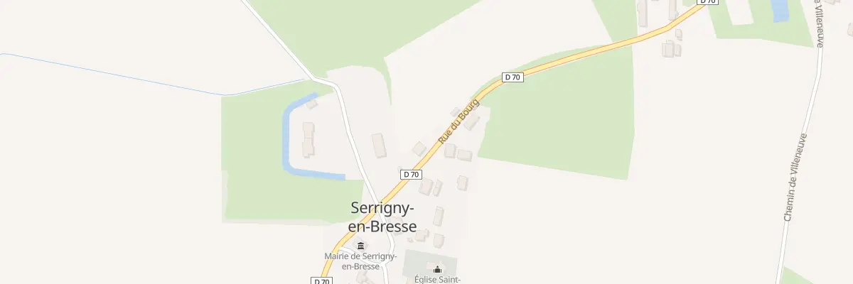 Plan du 5 Rue du Bourg à Serrigny-en-Bresse
