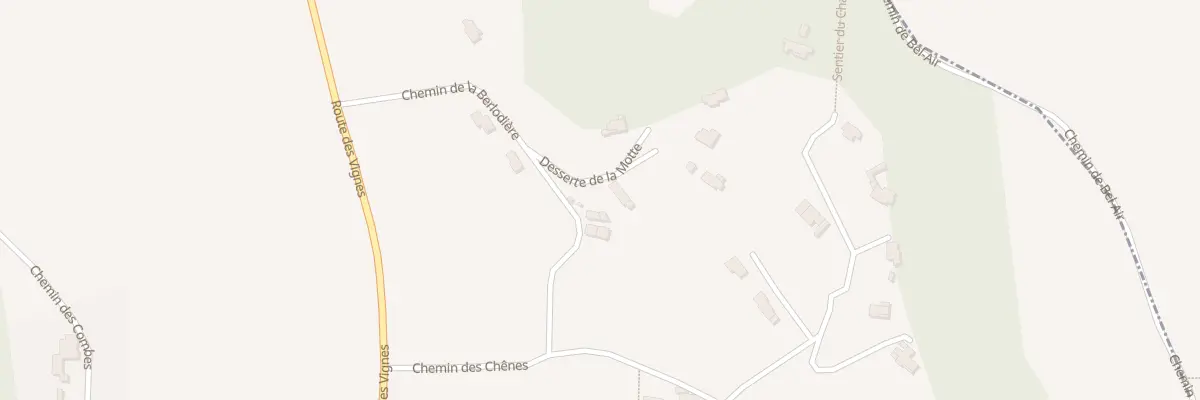 Plan du 5024 Berlodiaire à Triors