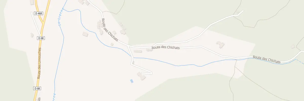 Plan du 430 Rte des Chichats à Peyrus