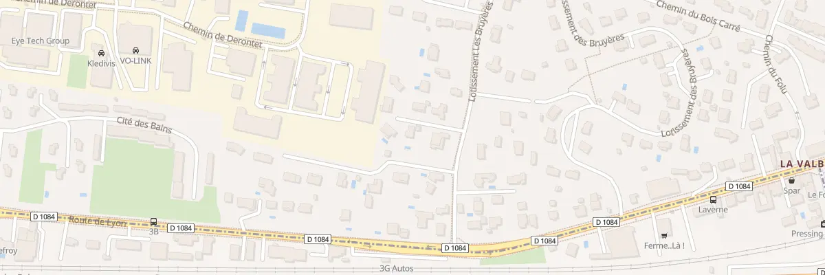 Plan du 99 Che des Bruyeres à Béligneux