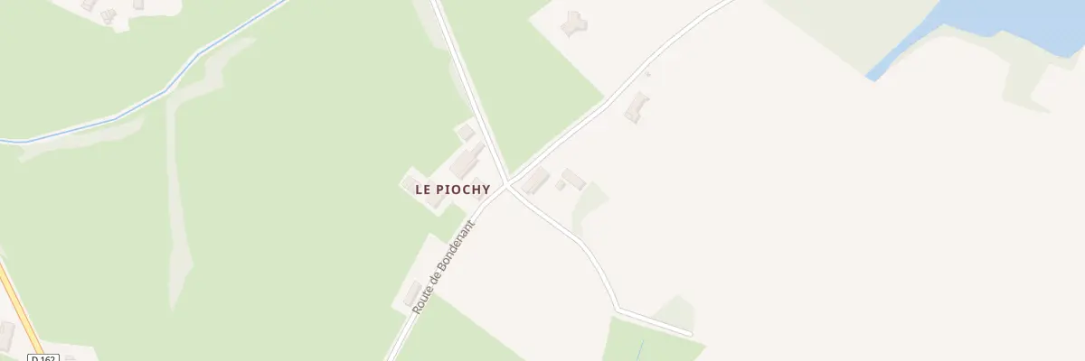 Plan du 21 Rte de Bondenant à Diconne