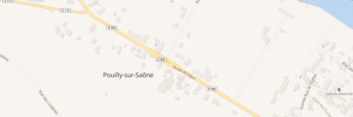 Plan du 26 Rte de Dijon à Pouilly-sur-Saône