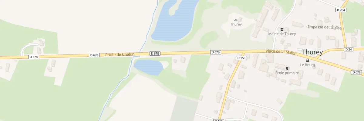 Plan du 11 Rte de Chalon à Thurey