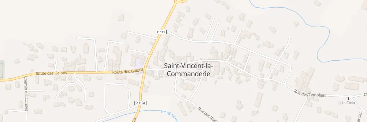 Plan du 115 Rue des Templiers à Saint-Vincent-la-Commanderie