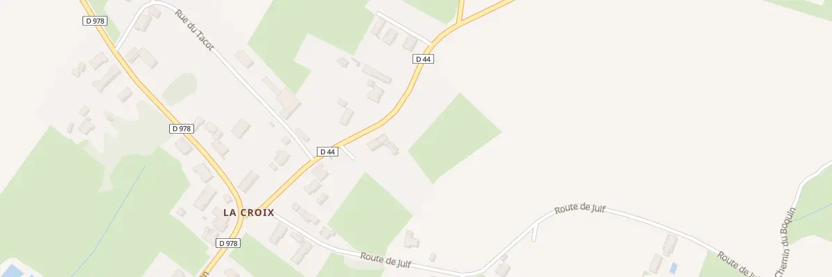 Plan du 210 Rte de Simard à Montret