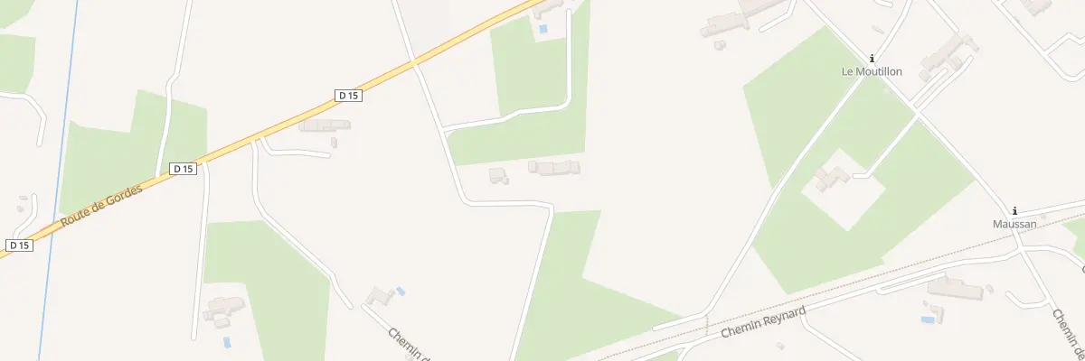 Plan du 5828C Rte de Gordes à Robion