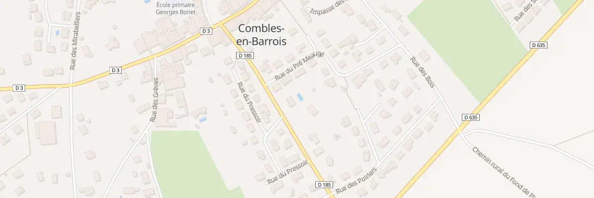 Plan du 4 Che du Pressoir à Combles-en-Barrois