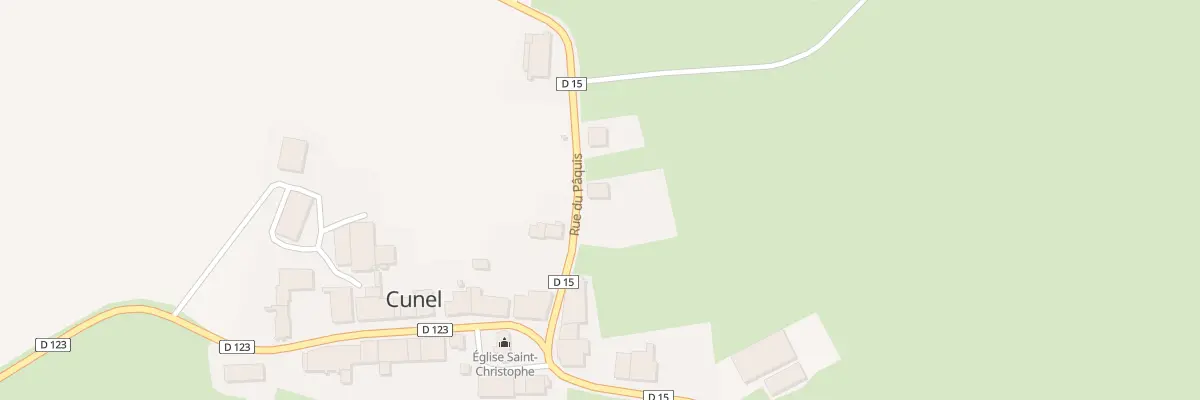Plan du 4 Rue du Paquis à Cunel