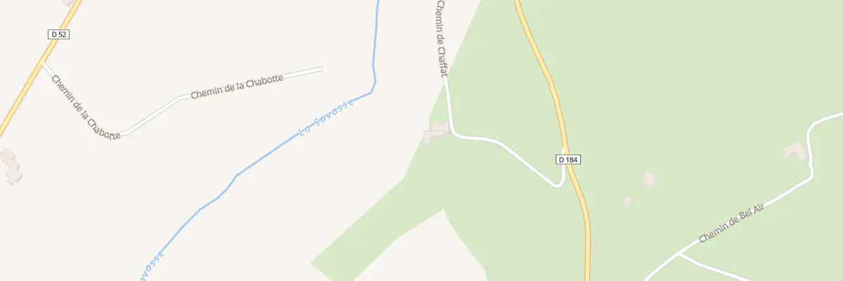 Plan du 180 Che de Chaffat à Saint-Michel-sur-Savasse