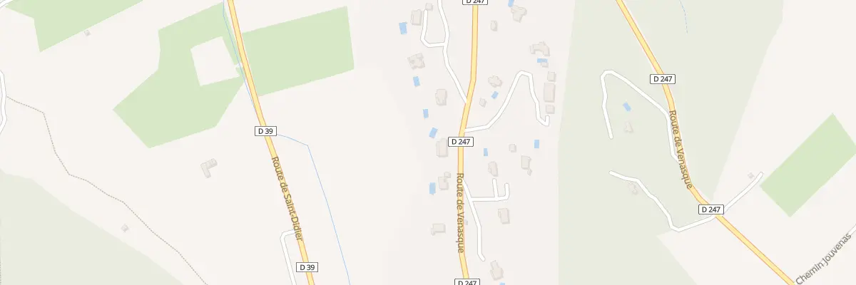 Plan du 459 Rte Venasque au Beaucet