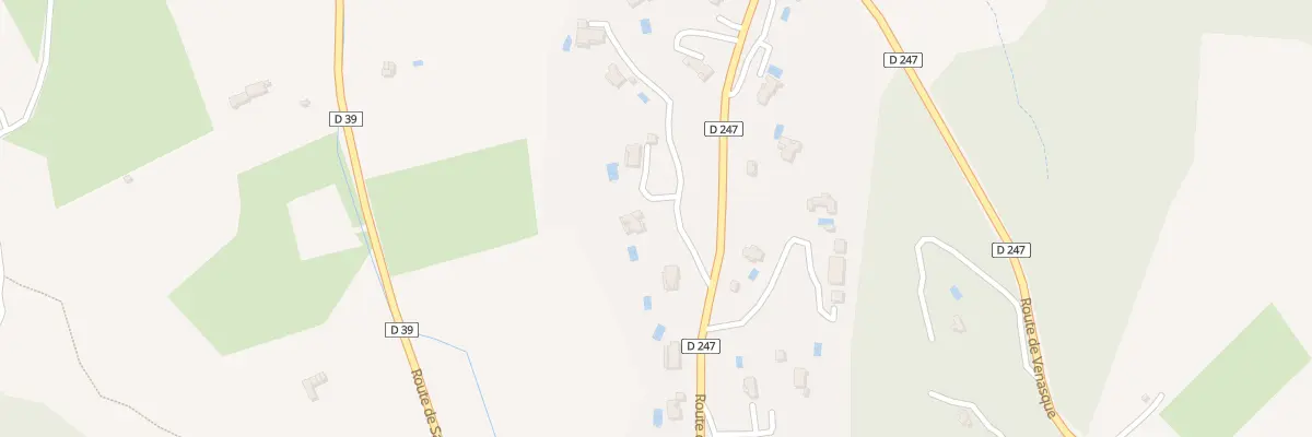 Plan du 463 Rte Venasque au Beaucet