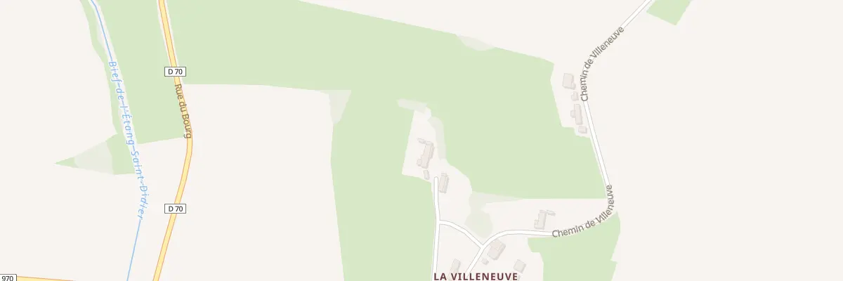 Plan du 1 Imp du Poirier au Loup à Serrigny-en-Bresse