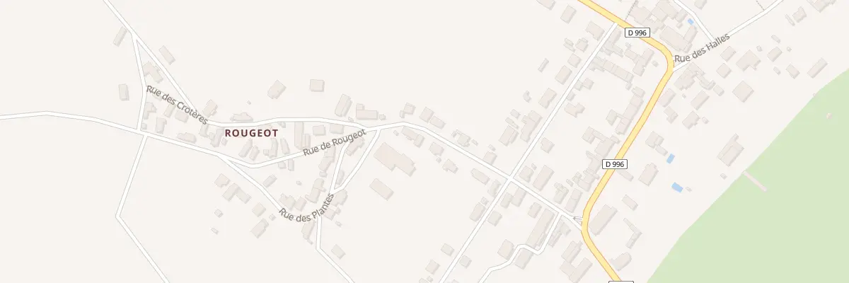 Plan du 13 Rue de Rougeot à Pouilly-sur-Saône