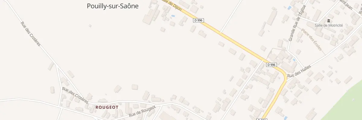 Plan du 14 Rue de Rougeot à Pouilly-sur-Saône