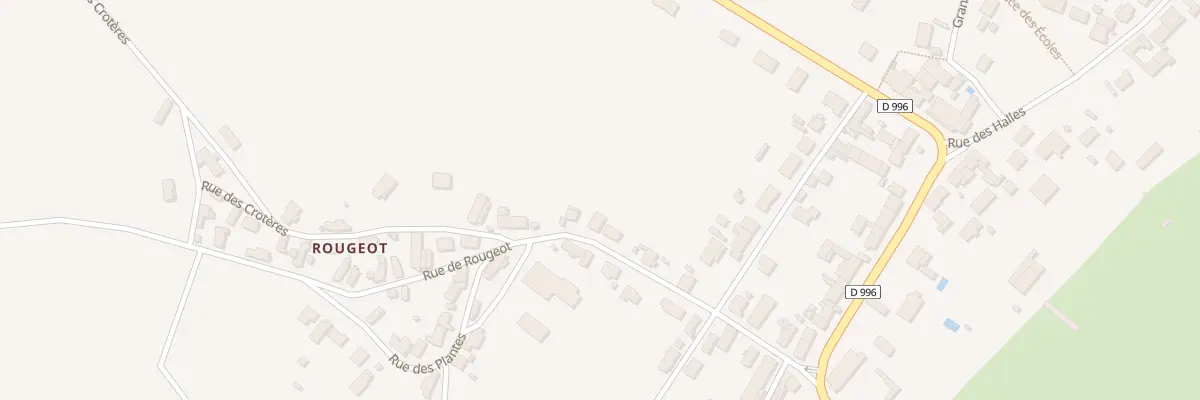 Plan du 12 Rue de Rougeot à Pouilly-sur-Saône