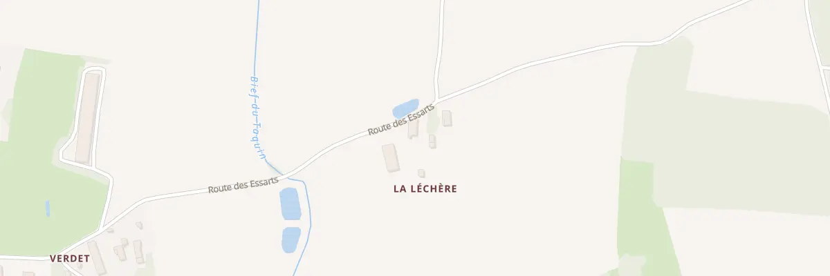 Plan du 690 Rte des Essarts à Vernoux